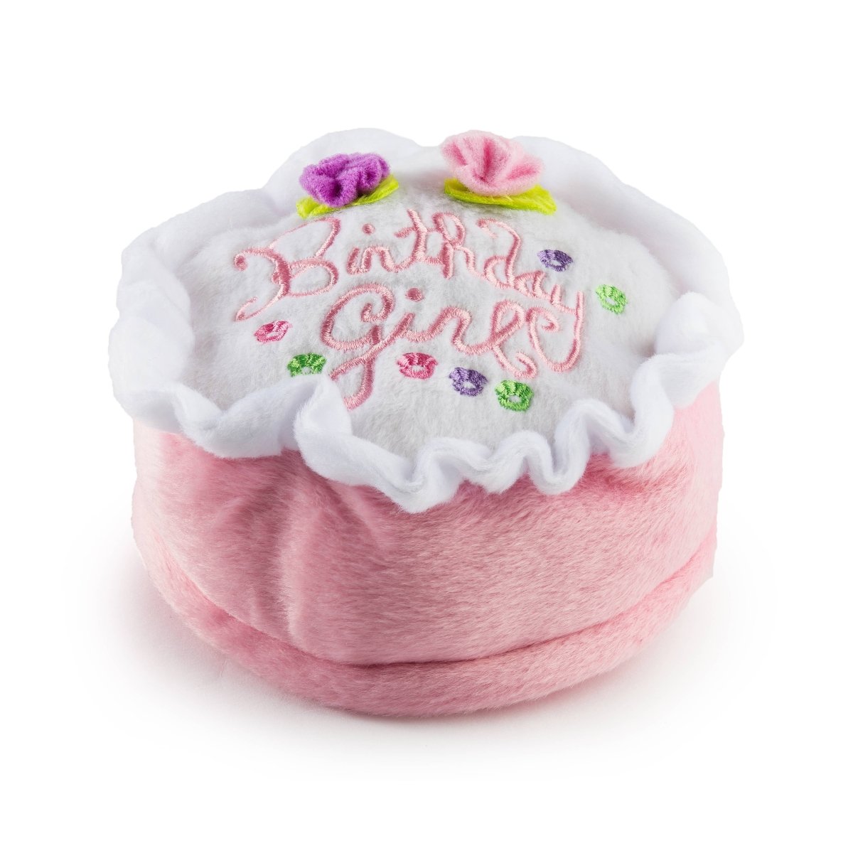 Birthday Girl Toy Squeaker Dog Toy: Large - Briggs 'n' Wiggles