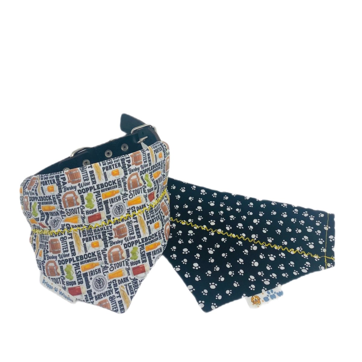 Beer Love Dog Bandana | Briggs 'n' Wiggles - Briggs 'n' Wiggles