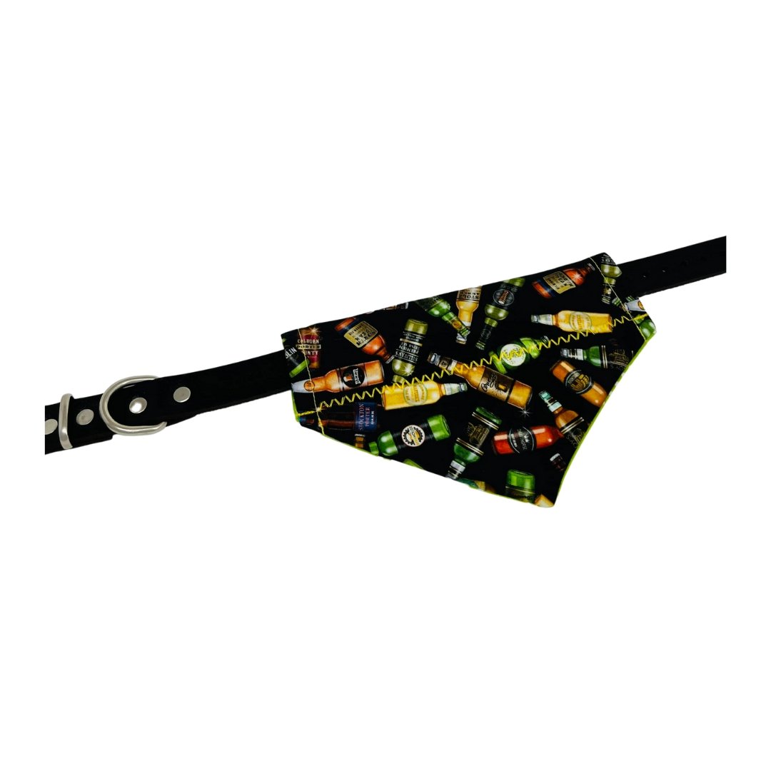 Bottles of Beer Dog Bandana | Briggs 'n' Wiggles - Briggs 'n' Wiggles