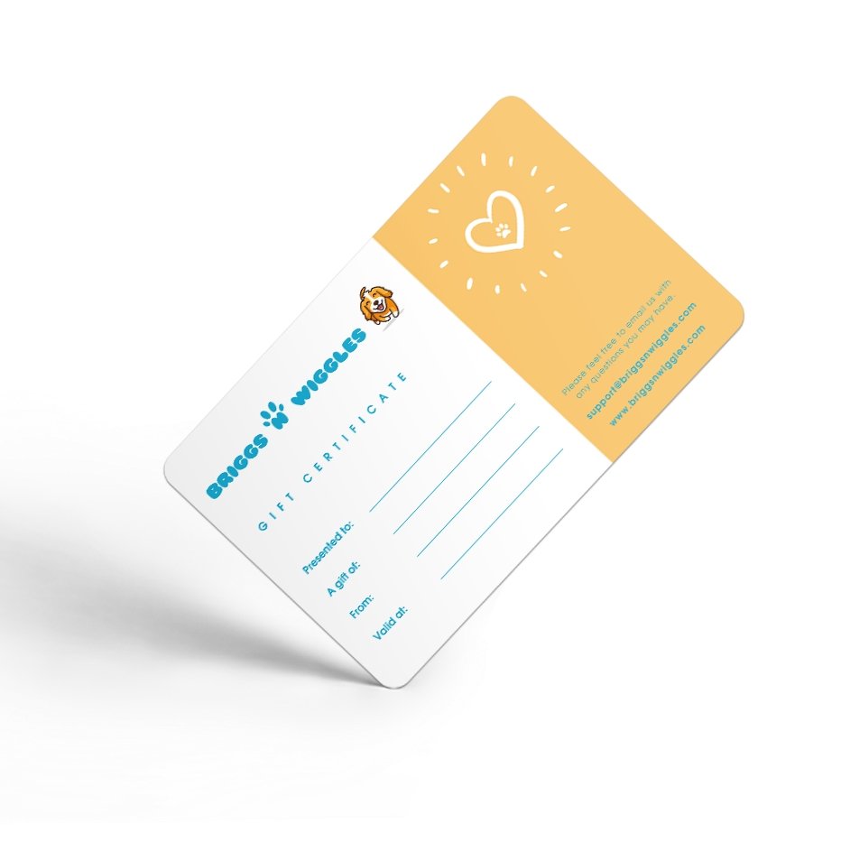 Brigg's n Wiggles Gift Card - Briggs 'n' Wiggles