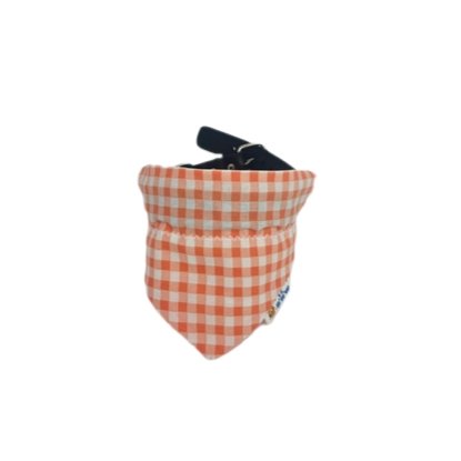 Burnt Orange UT Longhorn Dog Bandana - Briggs 'n' Wiggles