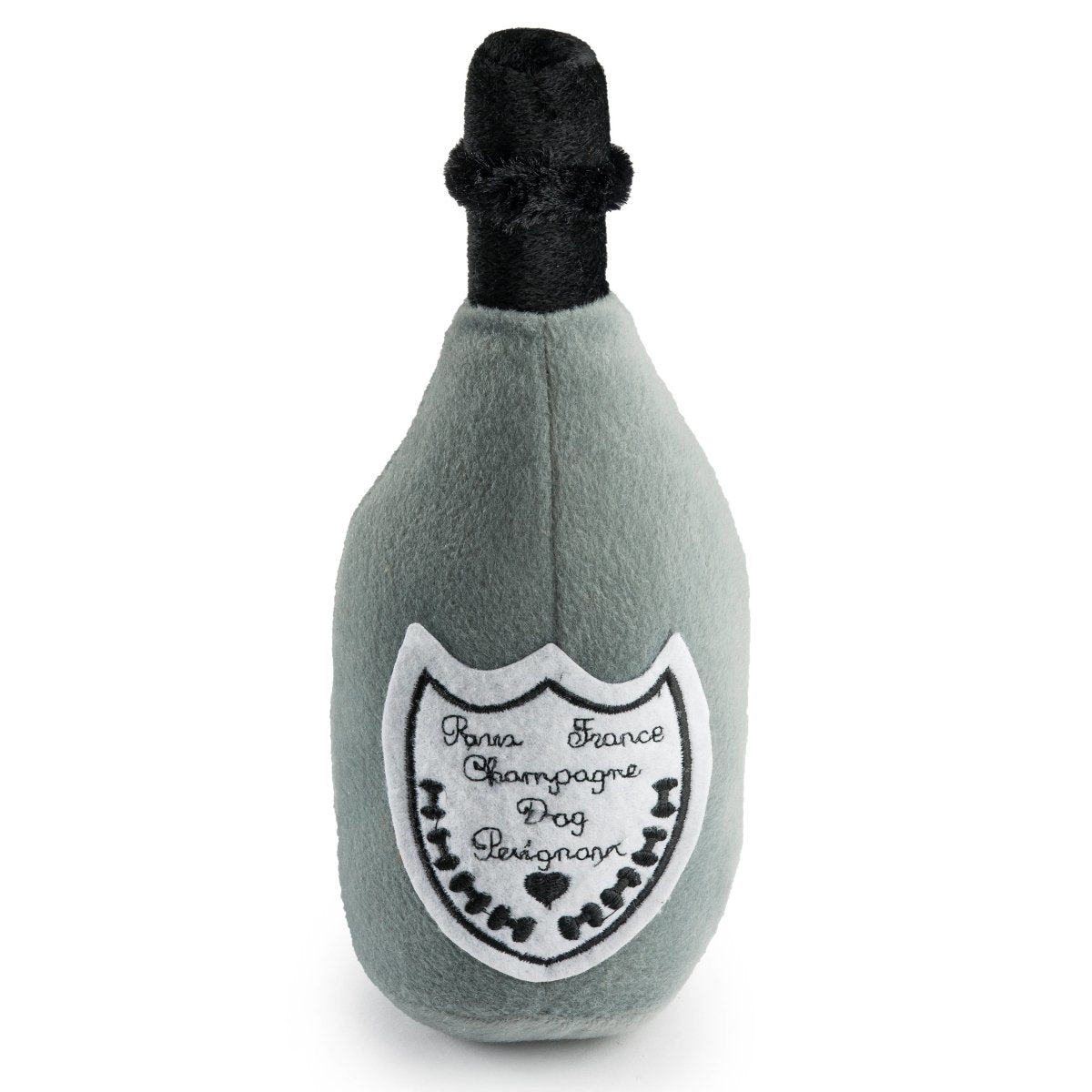 Dog Perignonn Champagne Toy Squeaker Dog Toy - Briggs 'n' Wiggles