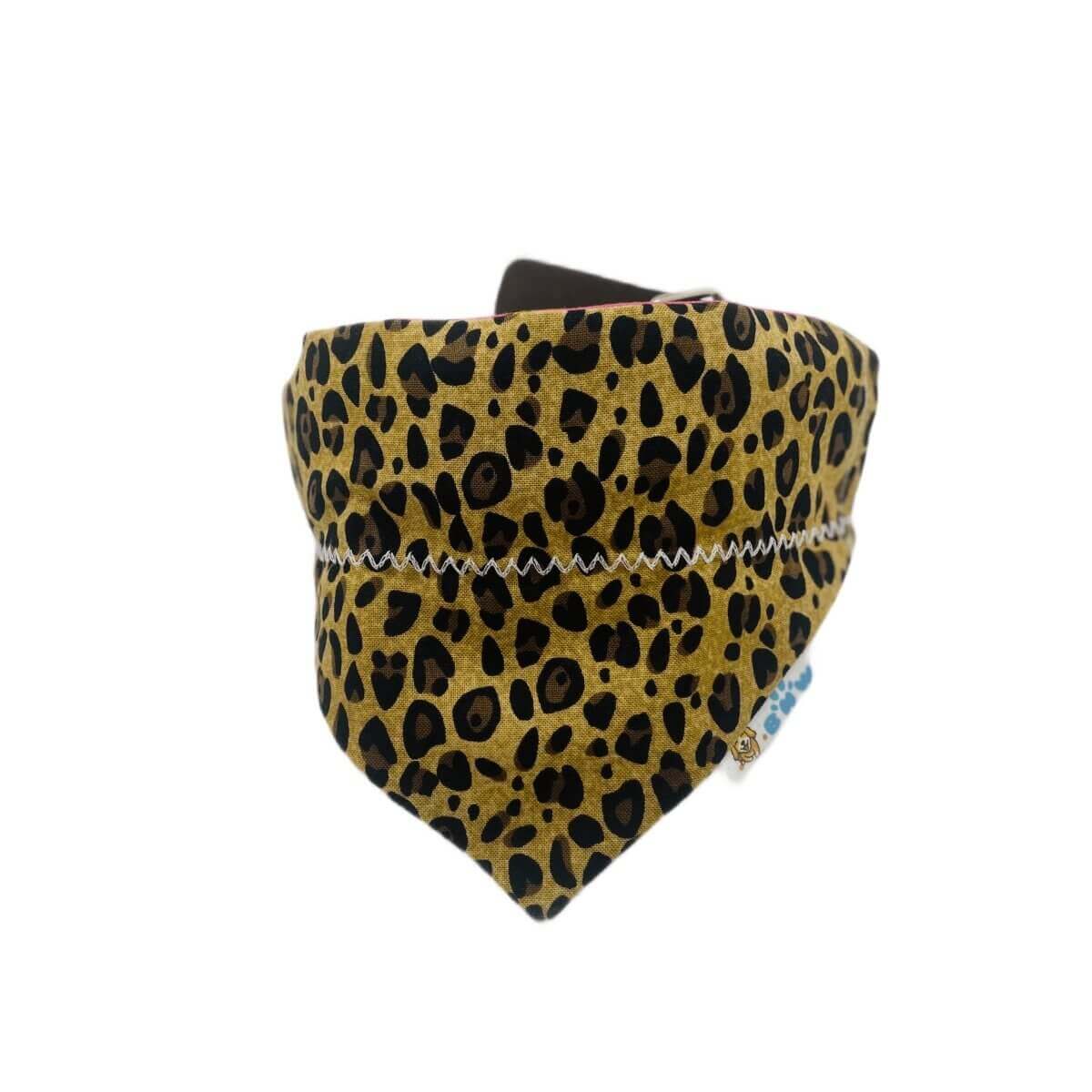 HOT Pink Cheetah and Leopard Dog Bandana - Briggs 'n' Wiggles