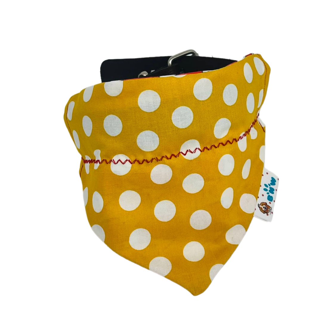 Kansas City Chiefs Football Over the Collar Dog Bandana - Briggs 'n' Wiggles