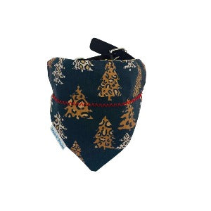 Leopard Christmas Tree Dog Bandana - Briggs 'n' Wiggles