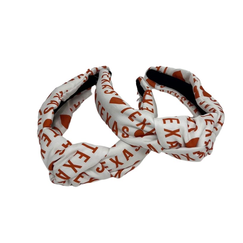 Match Your Dog I love Texas Longhorn Headband - Briggs 'n' Wiggles