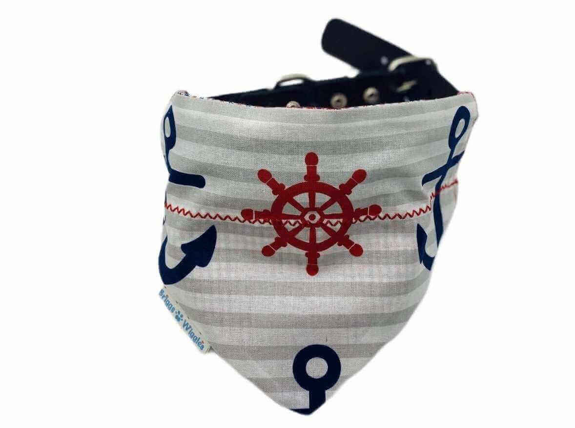 Nautical Dog Bandana - Briggs 'n' Wiggles