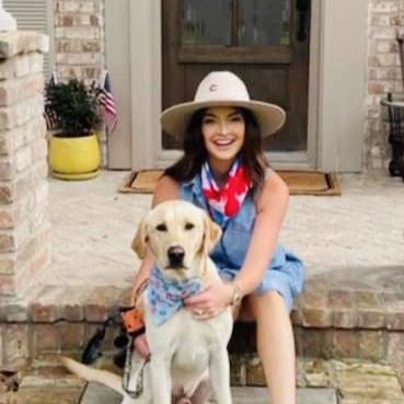 Patriotic Donuts Dog Bandana - Briggs 'n' Wiggles