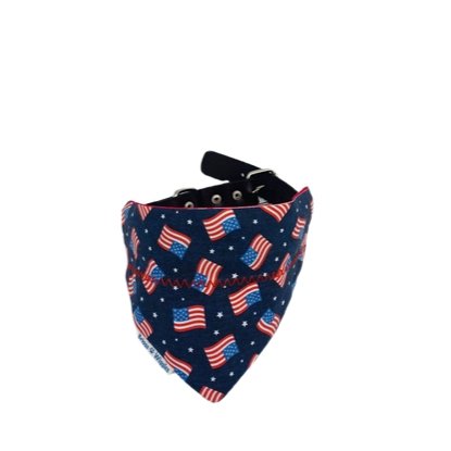 Proud to be an AMERICAN Dog Bandana - Briggs 'n' Wiggles