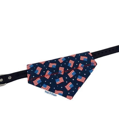 Proud to be an AMERICAN Dog Bandana - Briggs 'n' Wiggles