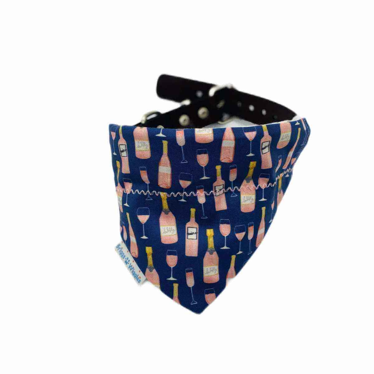 Rose All Day Dog Bandana - Briggs 'n' Wiggles - Briggs 'n' Wiggles