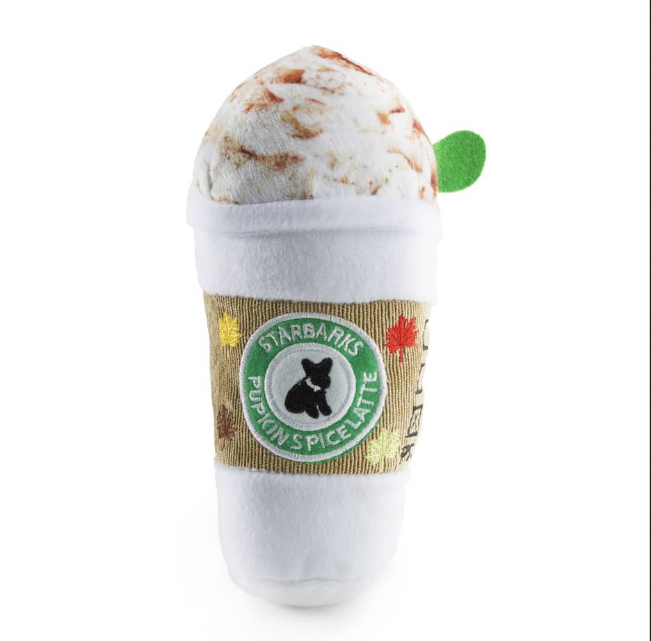 Starbarks Pupkin Spice Latte Plush Toy - Briggs 'n' Wiggles