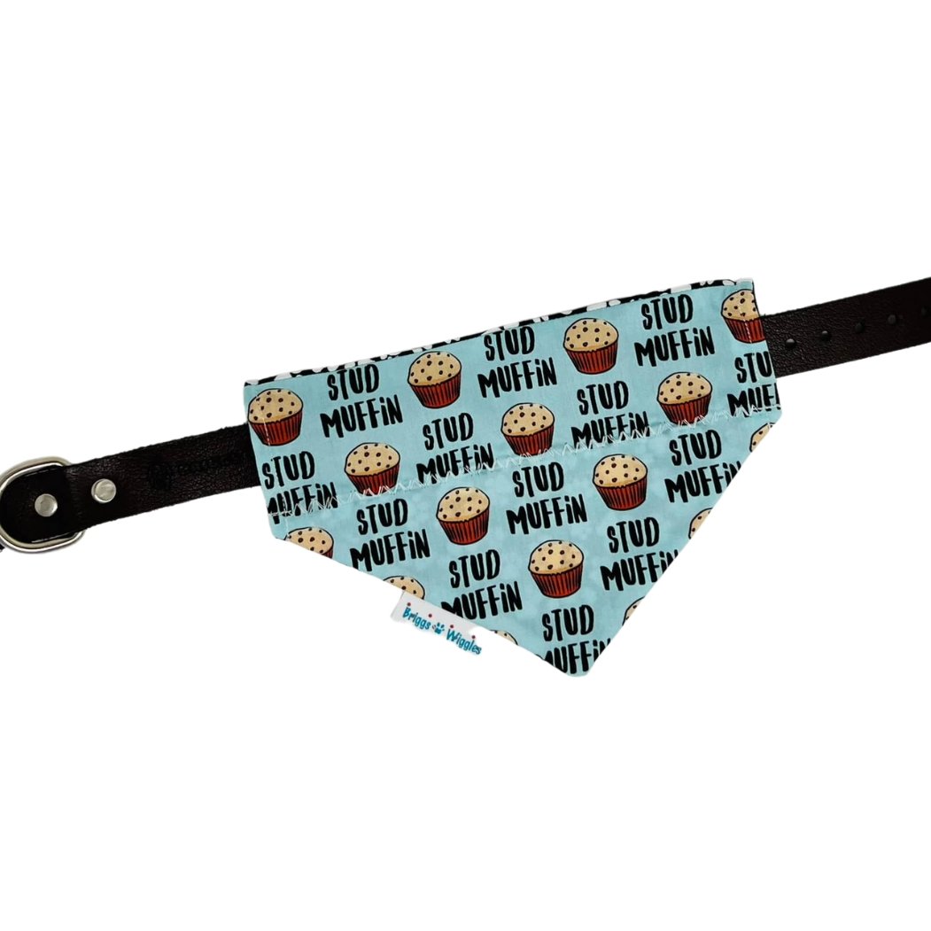 Stud Muffin Dog Bandana - Briggs 'n' Wiggles