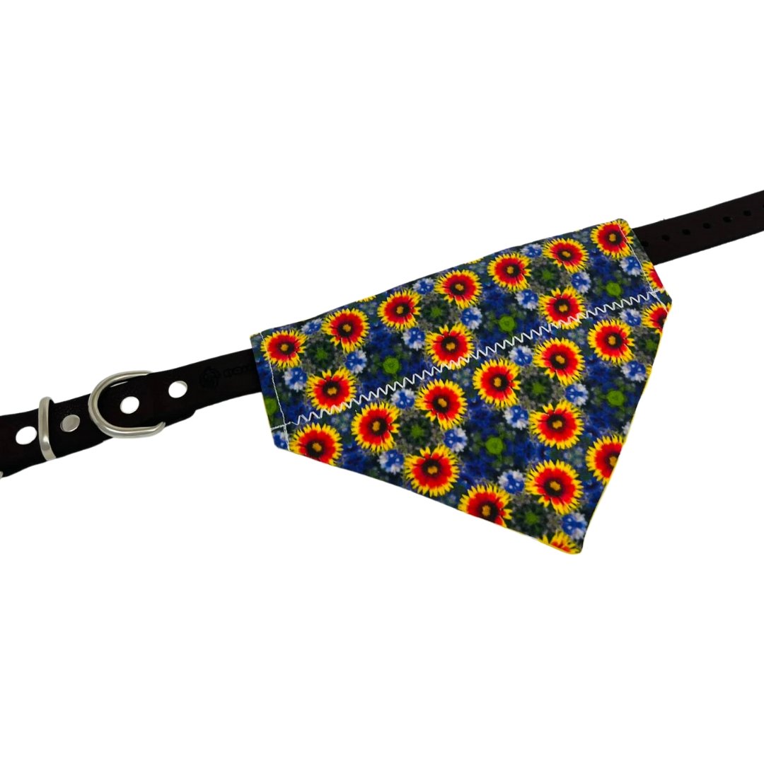 Texas Bluebonnet Dog Bandana | Briggs 'n' Wiggles - Briggs 'n' Wiggles