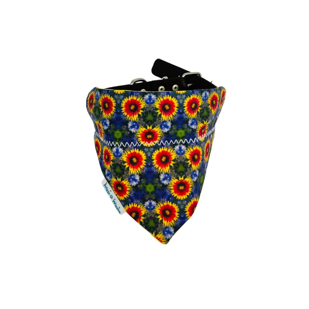 Texas Bluebonnet Dog Bandana | Briggs 'n' Wiggles - Briggs 'n' Wiggles