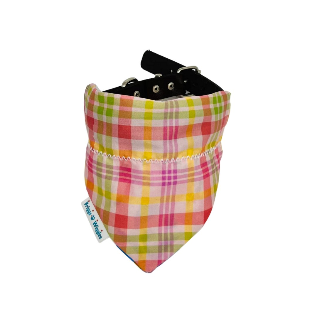 The Audrey Plaid Dog Bandana - Briggs 'n' Wiggles