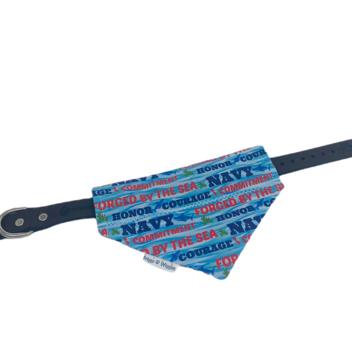 US Navy Forged by the Sea Dog Bandana - Briggs 'n' Wiggles