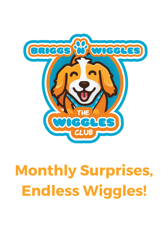 Join our Wiggles Club to receive monthly surprises and endless wiggles 