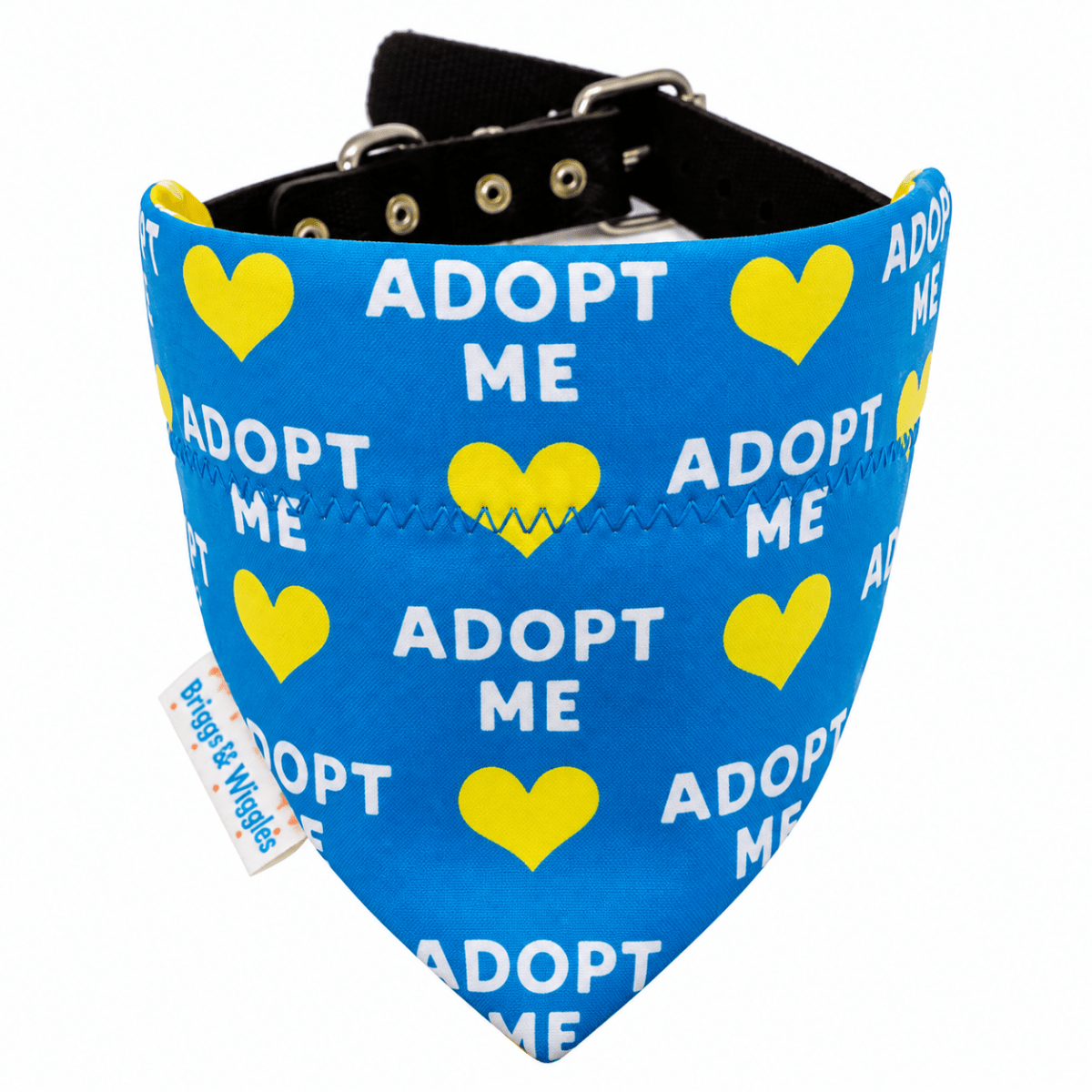 Adopt Me | Rescue & Foster Dog Bandana - Briggs 'n' Wiggles