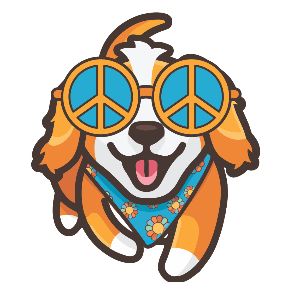 Briggs sharing the Peace - Briggs 'n' Wiggles