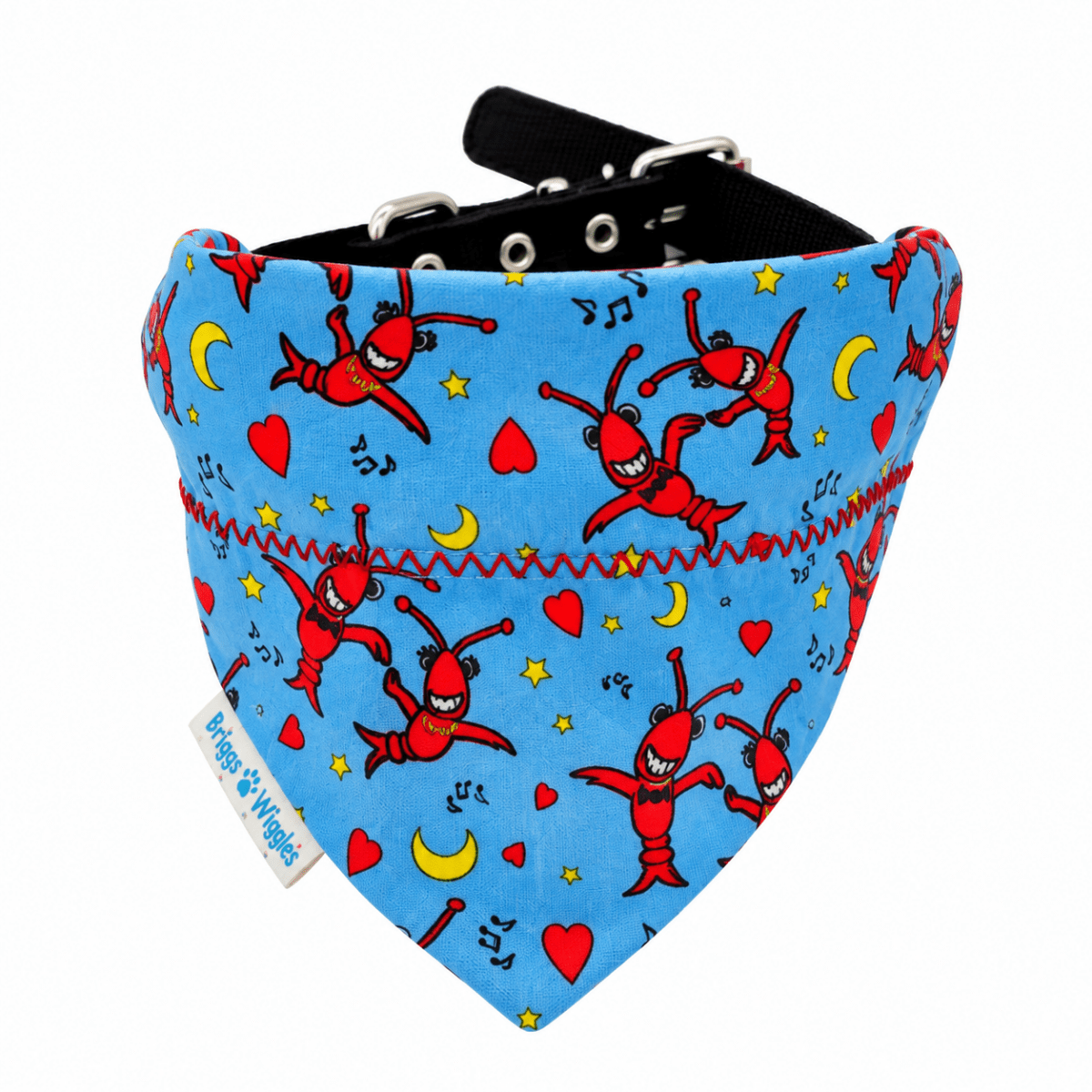 Crawfish Boil Dog Bandana | Louisiana Dog Bandana - Briggs 'n' Wiggles
