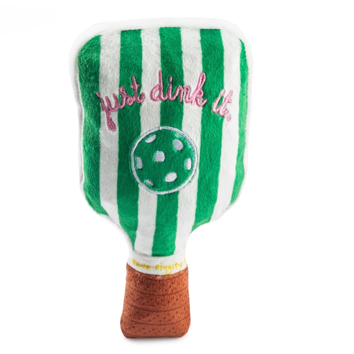 Green Stripe Pickleball Paddle by Haute Diggity Dog - Briggs 'n' Wiggles