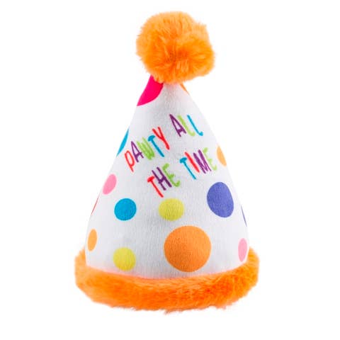 Happy Birthday Pawty Hat Dog Toy - Briggs 'n' Wiggles