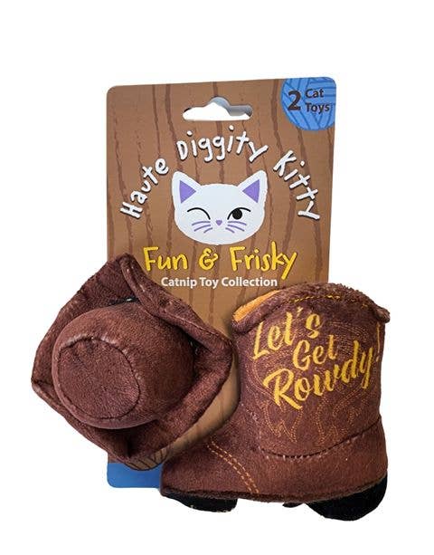 Kitty Cowboy by Haute Diggity Kitty Catnip Cat Toy - Briggs 'n' Wiggles