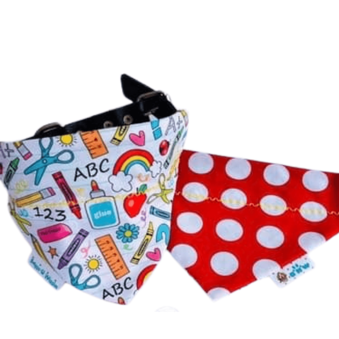 Teacher Appreciation Dog bandana - Gift for Dog - Loving Teachers - Briggs 'n' Wiggles