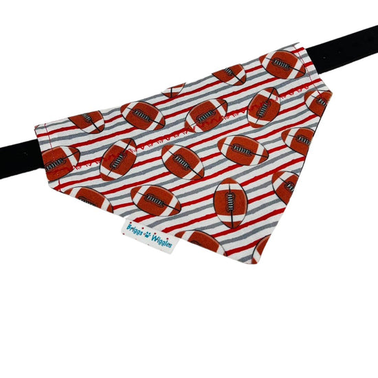 The Ohio State Football Reversible Dog Bandana - Briggs 'n' Wiggles