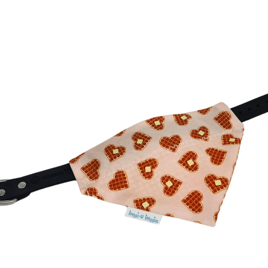 Waffle Love Dog Bandana - Briggs 'n' Wiggles