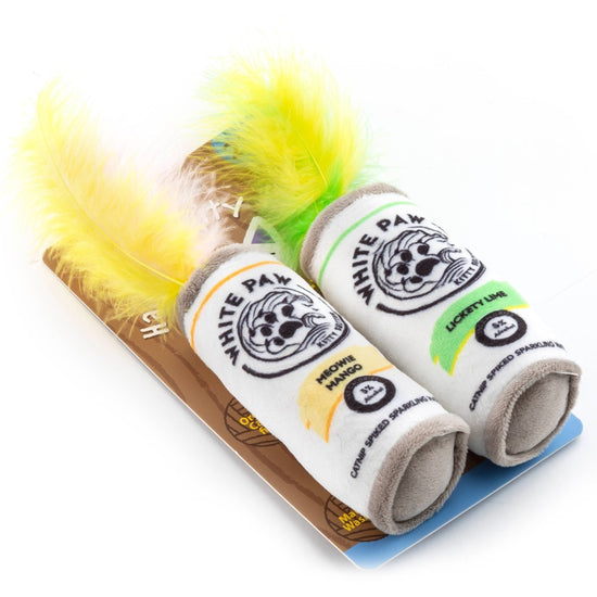 White Paw (Mango & Lime) Organic Catnip Toys - Briggs 'n' Wiggles