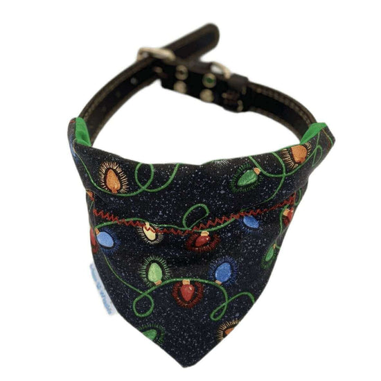 Christmas Lights Dog Bandana - Briggs 'n' Wiggles