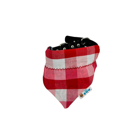Load image into Gallery viewer, DON&amp;#39;T GO BACON MY HEART Dog Bandana - Briggs &amp;#39;n&amp;#39; Wiggles
