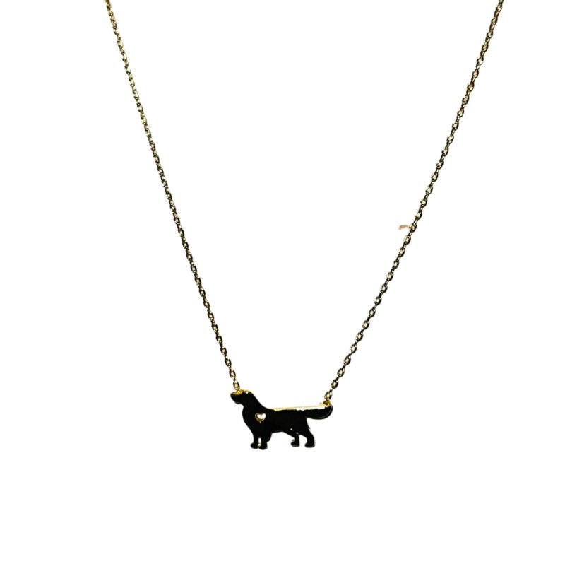 Load image into Gallery viewer, Gold and Silver Plated Dog Necklaces - Briggs &amp;#39;n&amp;#39; Wiggles
