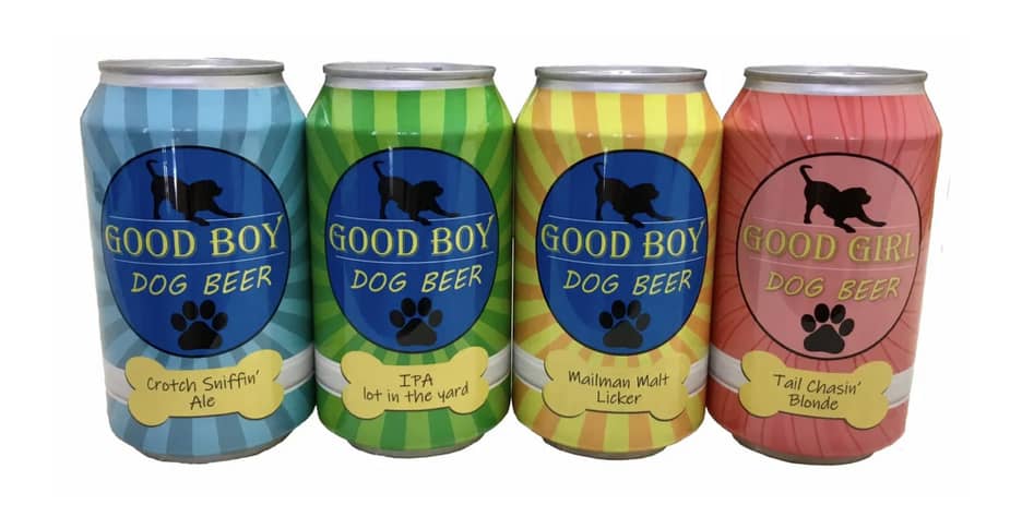 Good Boy Dog Beer -Tail Chasin' Blonde - Briggs 'n' Wiggles