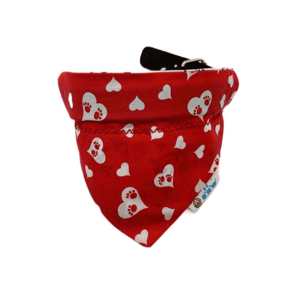 I WOOF YOU Valentine Dog Bandana - Briggs 'n' Wiggles
