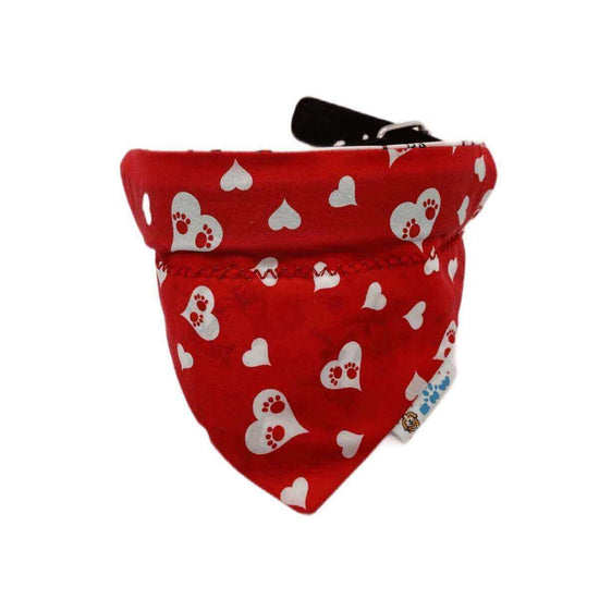 I WOOF YOU Valentine Dog Bandana - Briggs 'n' Wiggles
