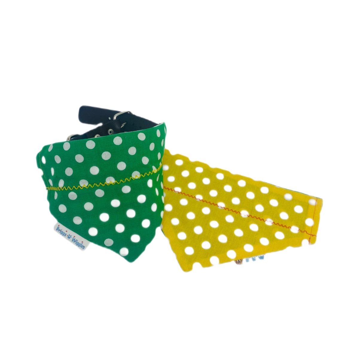 Preppy Pup 2 Dog Bandana - Briggs 'n' Wiggles