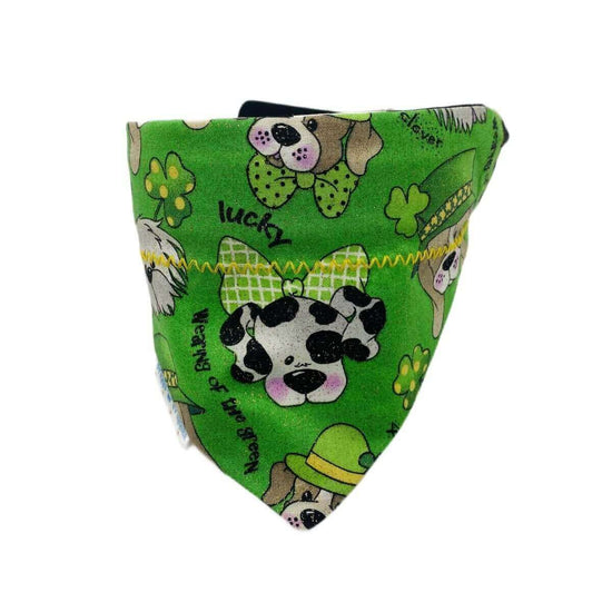 Saint Patrick Irish Sparkly Dog Bandana - Briggs 'n' Wiggles