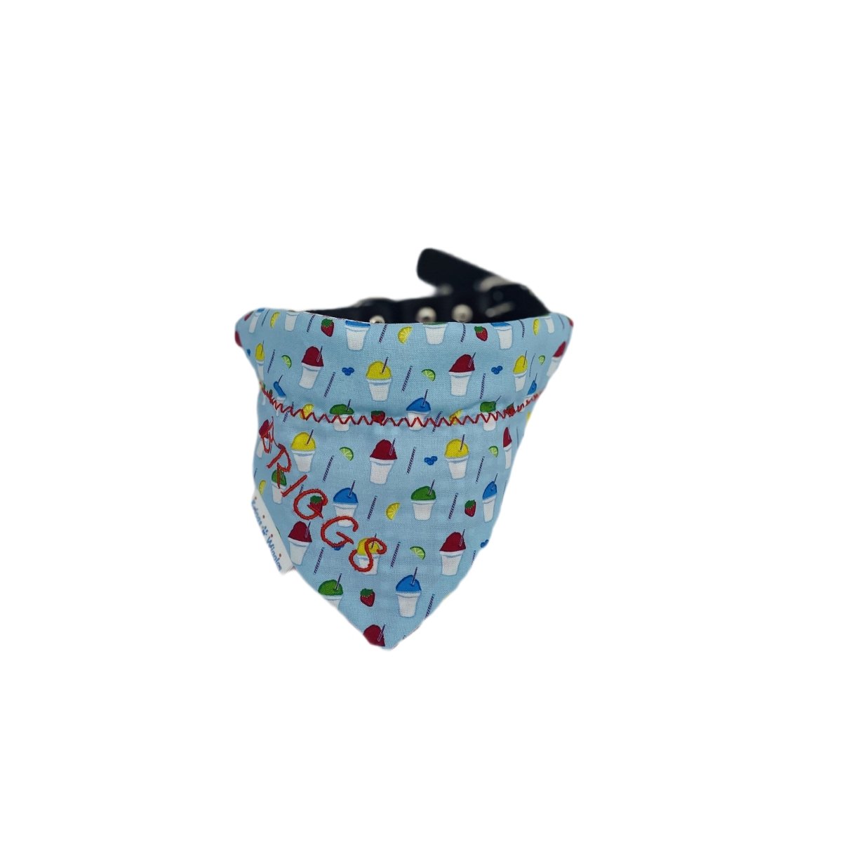 Summer Snow Cone Dog Bandana - Briggs 'n' Wiggles