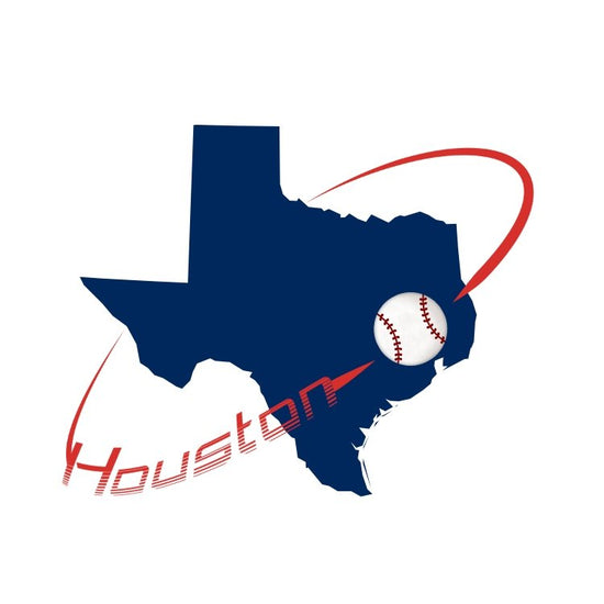 Texas Baseball with Orbit Sticker - Briggs 'n' Wiggles