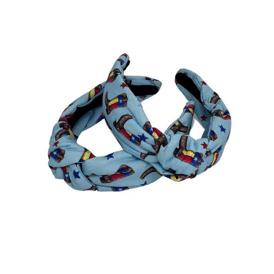 Load image into Gallery viewer, Texas Rodeo Boots Headband - Briggs &amp;#39;n&amp;#39; Wiggles
